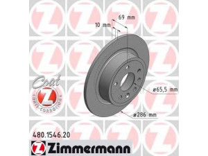 ZIMMERMANN 480.1546.20 stabdžių diskas 
 Dviratė transporto priemonės -> Stabdžių sistema -> Stabdžių diskai / priedai
4 907 523, 5 057 476, 5 391 537