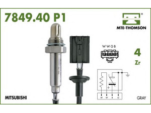 MTE-THOMSON 7849.40.040P1 lambda jutiklis 
 Variklis -> Variklio elektra
MD185335, MD185335, MD180618, MD185335