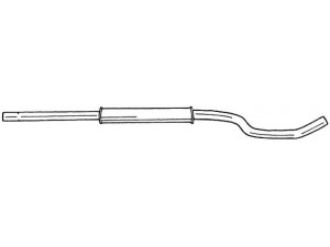 AKS DASIS SG53401 vidurinis duslintuvas