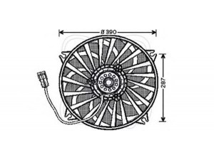 ELECTRO AUTO 32VC003 ventiliatorius, radiatoriaus 
 Aušinimo sistema -> Oro aušinimas
1250G2, 1250G5, 1253K1, 1253Q8