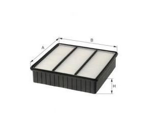 UNIFLUX FILTERS XA740 oro filtras 
 Techninės priežiūros dalys -> Techninės priežiūros intervalai
MR 188657, MR 552951, XR 188657
