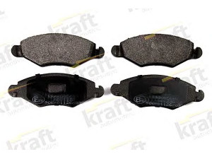 KRAFT AUTOMOTIVE 6005680 stabdžių trinkelių rinkinys, diskinis stabdys 
 Techninės priežiūros dalys -> Papildomas remontas
425169, 425205, 425305, 4254-87
