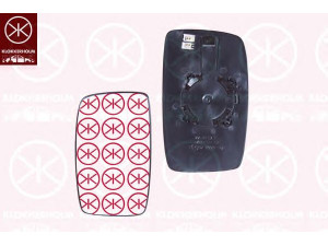 KLOKKERHOLM 05571062 veidrodėlio stiklas, išorinis veidrodėlis 
 Kėbulas -> Langai/veidrodėliai -> Veidrodėlis
8151 KF, 0009467048280, 9467048280