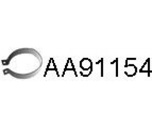 VENEPORTE AA91154 spaustukas, išmetimo sistema
1271256, 3514916