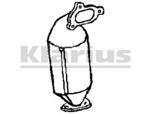 KLARIUS 322088 katalizatoriaus keitiklis 
 Išmetimo sistema -> Katalizatoriaus keitiklis
5854453, 855191, 855256, 13106917