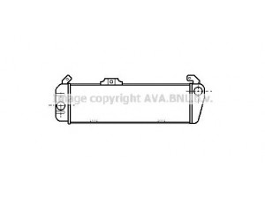 AVA QUALITY COOLING FT3037 alyvos aušintuvas, variklio alyva 
 Aušinimo sistema -> Radiatorius/alyvos aušintuvas -> Alyvos aušintuvas
82466757