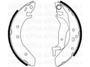 CIFAM 153-006 stabdžių trinkelių komplektas 
 Techninės priežiūros dalys -> Papildomas remontas
04431-JT3-E00, 04431-ST3-E00, 04431-ST3-E50