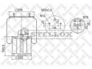 STELLOX 90-09413-SX dėklas, pneumatinė pakaba
05.429.43.20.0