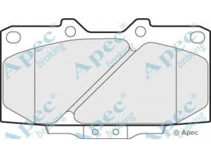 APEC braking PAD960 stabdžių trinkelių rinkinys, diskinis stabdys 
 Techninės priežiūros dalys -> Papildomas remontas
4106074F90, 4106074F91, 4106074F92