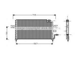 AVA QUALITY COOLING HY5039 kondensatorius, oro kondicionierius 
 Oro kondicionavimas -> Kondensatorius
9760628000, 9760628001