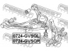 FEBEST 0724-GVSQL vikšro valdymo svirtis
45202-65D00, 45202-67D01