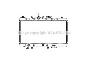 AVA QUALITY COOLING MZ2029 radiatorius, variklio aušinimas 
 Aušinimo sistema -> Radiatorius/alyvos aušintuvas -> Radiatorius/dalys
B63415200A