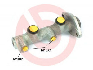 BREMBO M 24 057 pagrindinis cilindras, stabdžiai 
 Stabdžių sistema -> Pagrindinis stabdžių cilindras
6069633, GMC424, 74066200, PMF227