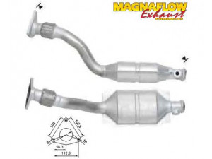 MAGNAFLOW 76312 katalizatoriaus keitiklis 
 Išmetimo sistema -> Katalizatoriaus keitiklis
8200181250