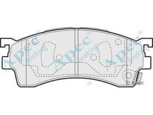 APEC braking PAD1100 stabdžių trinkelių rinkinys, diskinis stabdys 
 Techninės priežiūros dalys -> Papildomas remontas
1U0J3328Z, 1U0L3328Z, 1U1E3328Z