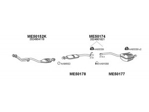 VENEPORTE 500225 išmetimo sistema 
 Išmetimo sistema -> Išmetimo sistema, visa