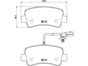 HELLA PAGID 8DB 355 015-301 stabdžių trinkelių rinkinys, diskinis stabdys 
 Techninės priežiūros dalys -> Papildomas remontas
4406000Q0H, 4406000Q0L, 4420066