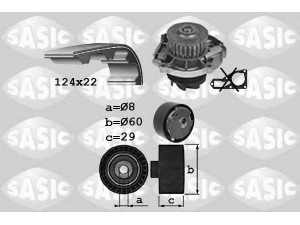 SASIC 3906038 vandens siurblio ir paskirstymo diržo komplektas 
 Diržinė pavara -> Paskirstymo diržas/komplektas -> Paskirstymo diržas/komplektas
55184081+71736717, 55184081+71736717