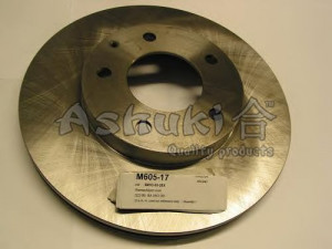 ASHUKI M605-17 stabdžių diskas 
 Dviratė transporto priemonės -> Stabdžių sistema -> Stabdžių diskai / priedai
16456/ABS, B01C-33-25X, B01C-33-25XA