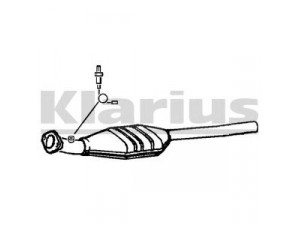 KLARIUS 311031 katalizatoriaus keitiklis 
 Išmetimo sistema -> Katalizatoriaus keitiklis
7700821143
