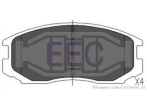 EEC BRP1072 stabdžių trinkelių rinkinys, diskinis stabdys 
 Techninės priežiūros dalys -> Papildomas remontas