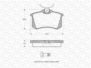 MAGNETI MARELLI 363702160413 stabdžių trinkelių rinkinys, diskinis stabdys 
 Techninės priežiūros dalys -> Papildomas remontas
1J0698451, 1J0698451F, 1 001 096