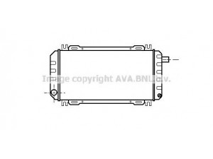 AVA QUALITY COOLING FD2161 radiatorius, variklio aušinimas 
 Aušinimo sistema -> Radiatorius/alyvos aušintuvas -> Radiatorius/dalys
84FB8005EB
