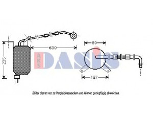 AKS DASIS 800293N džiovintuvas, oro kondicionierius 
 Oro kondicionavimas -> Džiovintuvas