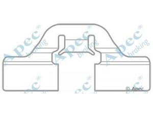 APEC braking KIT1044 priedų komplektas, stabdžių trinkelė 
 Stabdžių sistema -> Būgninis stabdys -> Dalys/priedai
440839581R