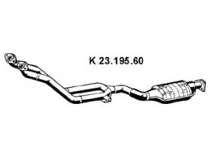 EBERSPÄCHER 23.195.60 katalizatoriaus keitiklis
202 490 70 19