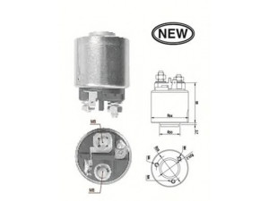 MAGNETI MARELLI 940113050540 solenoidinis jungiklis, starteris