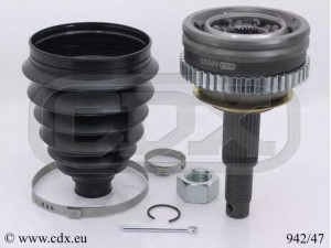 CDX 942/47 jungčių komplektas, kardaninis velenas 
 Ratų pavara -> Sujungimai/komplektas