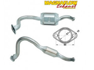 MAGNAFLOW 86324 katalizatoriaus keitiklis 
 Išmetimo sistema -> Katalizatoriaus keitiklis
7700426435, 7700821229