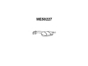 VENEPORTE ME50227 vidurinis duslintuvas 
 Išmetimo sistema -> Duslintuvas
1244902315, 1244912100