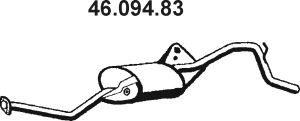 EBERSPÄCHER 46.094.83 galinis duslintuvas 
 Išmetimo sistema -> Duslintuvas
14300-72F00, 14300-72F10, 14300-M83F10