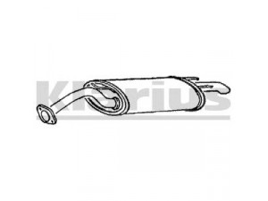 KLARIUS TY213A galinis duslintuvas 
 Išmetimo sistema -> Duslintuvas
1743014020, 1743016080, 1743016260