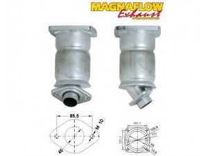 MAGNAFLOW 77602 katalizatoriaus keitiklis 
 Išmetimo sistema -> Katalizatoriaus keitiklis
1413083E10