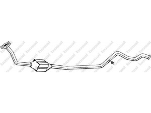 BOSAL 098-662 katalizatoriaus keitiklis 
 Išmetimo sistema -> Katalizatoriaus keitiklis
1705.AW, 1705.HQ