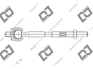 DJ PARTS DR1013 vidinė skersinė vairo trauklė 
 Vairavimas -> Vairo mechanizmo sujungimai
45503-29285, 45503-29295, 4550329285