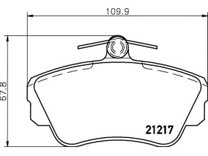 HELLA PAGID 8DB 355 017-921 stabdžių trinkelių rinkinys, diskinis stabdys 
 Techninės priežiūros dalys -> Papildomas remontas
3344061, 3344787, 33447871
