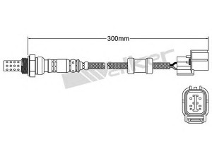WALKER PRODUCTS 250-24011 lambda jutiklis 
 Išmetimo sistema -> Jutiklis/zondas
36531 P0A A01, 36531 P3F A01, 36531 P54 003