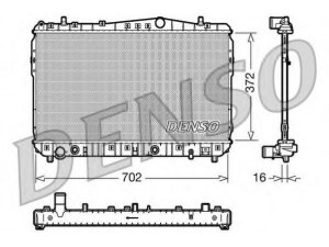 DENSO DRM15002 radiatorius, variklio aušinimas 
 Aušinimo sistema -> Radiatorius/alyvos aušintuvas -> Radiatorius/dalys
1770085Z00, 96553244