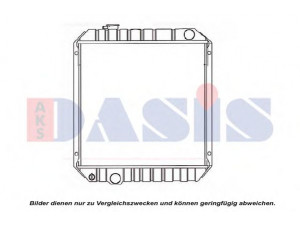 AKS DASIS 450225N radiatorius, variklio aušinimas