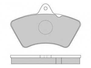 E.T.F. 12-5259 stabdžių trinkelių rinkinys, diskinis stabdys
8284058204