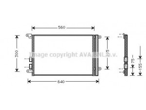 AVA QUALITY COOLING AL5082 kondensatorius, oro kondicionierius