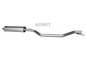 ASMET 05.175 vidurinis duslintuvas 
 Išmetimo sistema -> Duslintuvas
13113874, 13172612, 58 52 236, 58 52 573