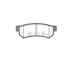 OPEN PARTS BPA1048.10 stabdžių trinkelių rinkinys, diskinis stabdys 
 Techninės priežiūros dalys -> Papildomas remontas
5550085Z10, 96800089