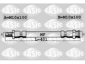 SASIC SBH0172 stabdžių žarnelė 
 Stabdžių sistema -> Stabdžių žarnelės
480621, 480623, 7700676965, 7701349336