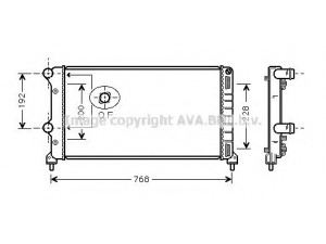 AVA QUALITY COOLING FTA2250 radiatorius, variklio aušinimas 
 Aušinimo sistema -> Radiatorius/alyvos aušintuvas -> Radiatorius/dalys
46807378, 51779233, 51861635