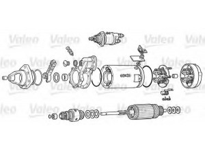 VALEO D13E108TE starteris